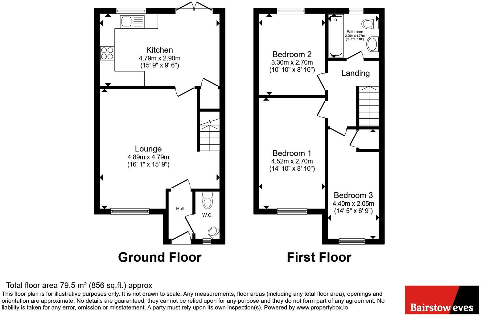 Schoolfield Road, Grays, Essex, RM20 floorplan