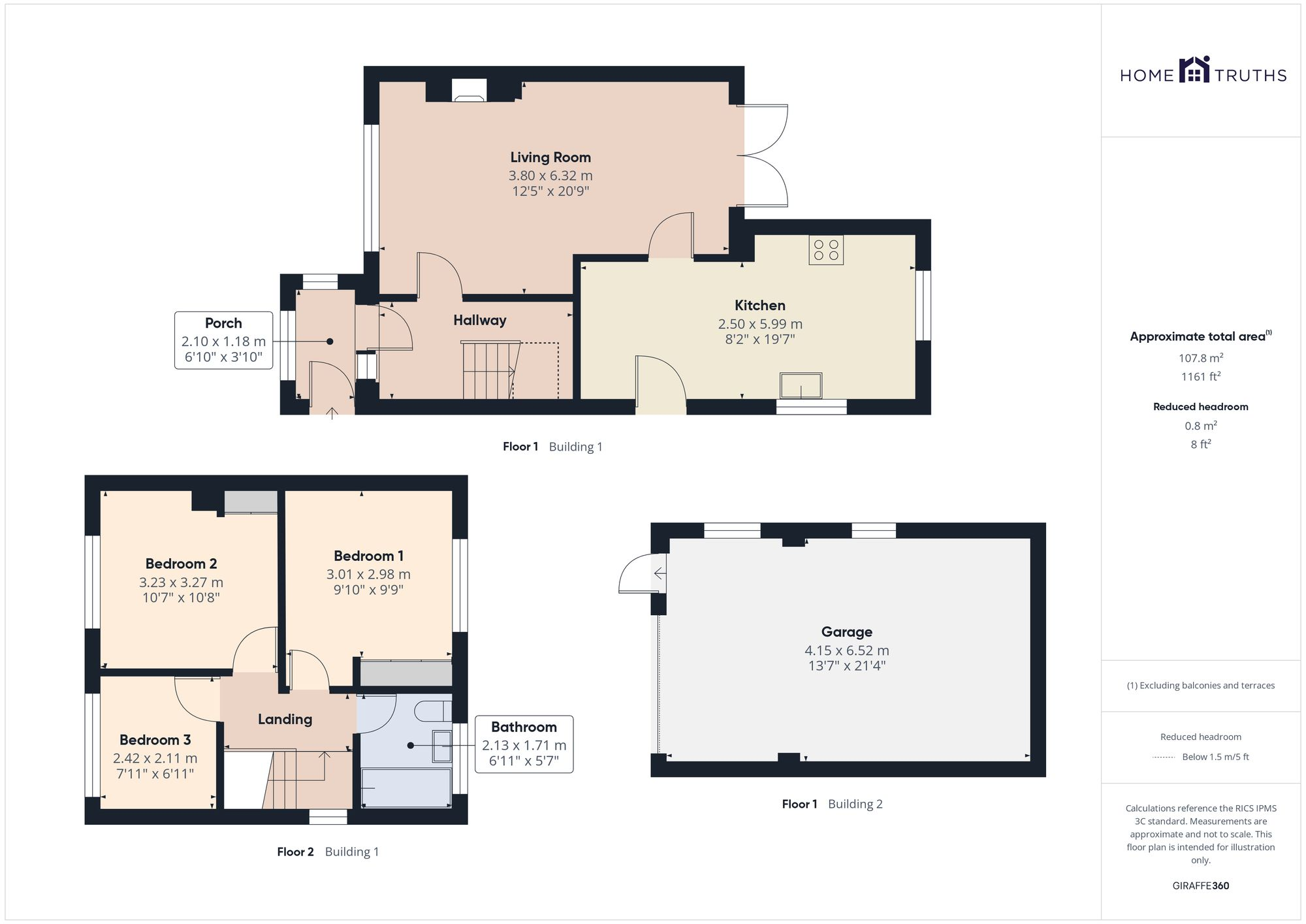 Ash Road, Coppull, PR7 5BQ floorplan