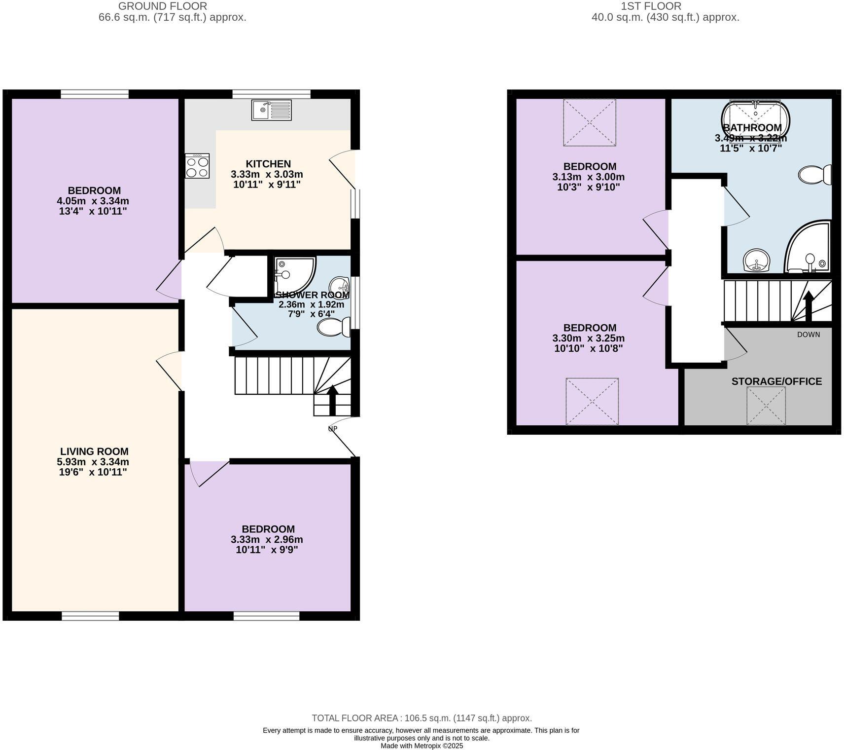Churchgate, Goosnargh, PR3 floorplan