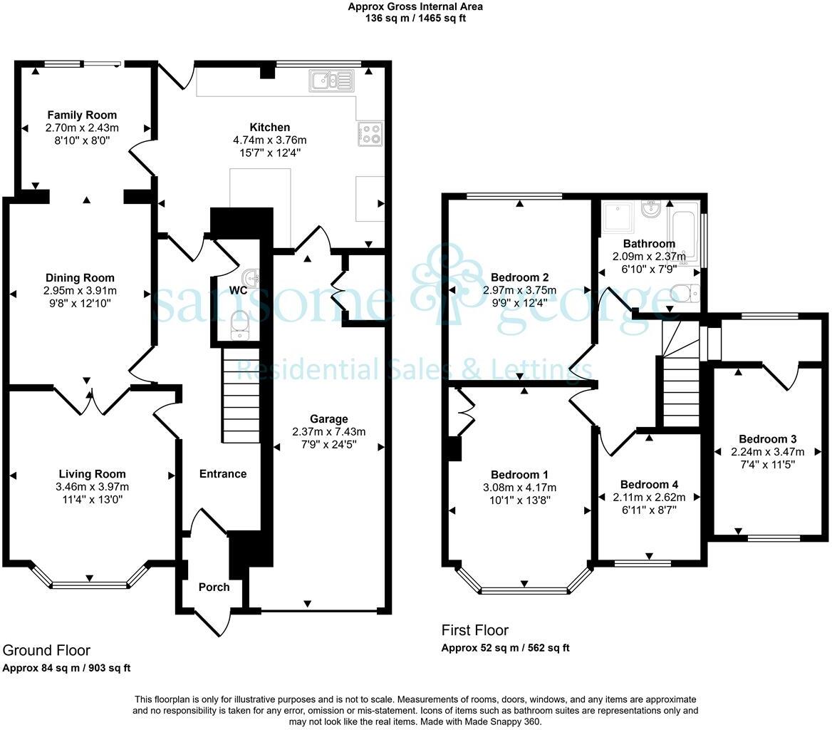 Dee Road, Tilehurst, Reading floorplan
