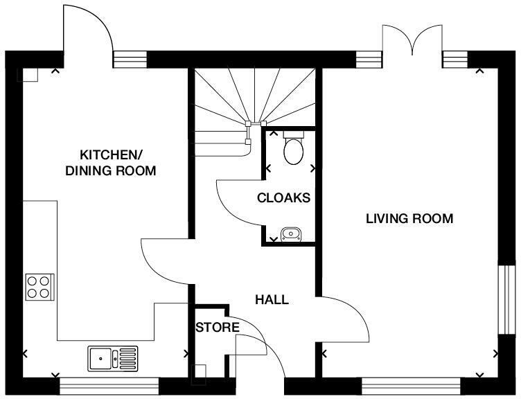 Lovell Sales & Marketing Suite,
Kings Lynn Road,
Hunstanton,
Norfolk,
PE365FL floorplan