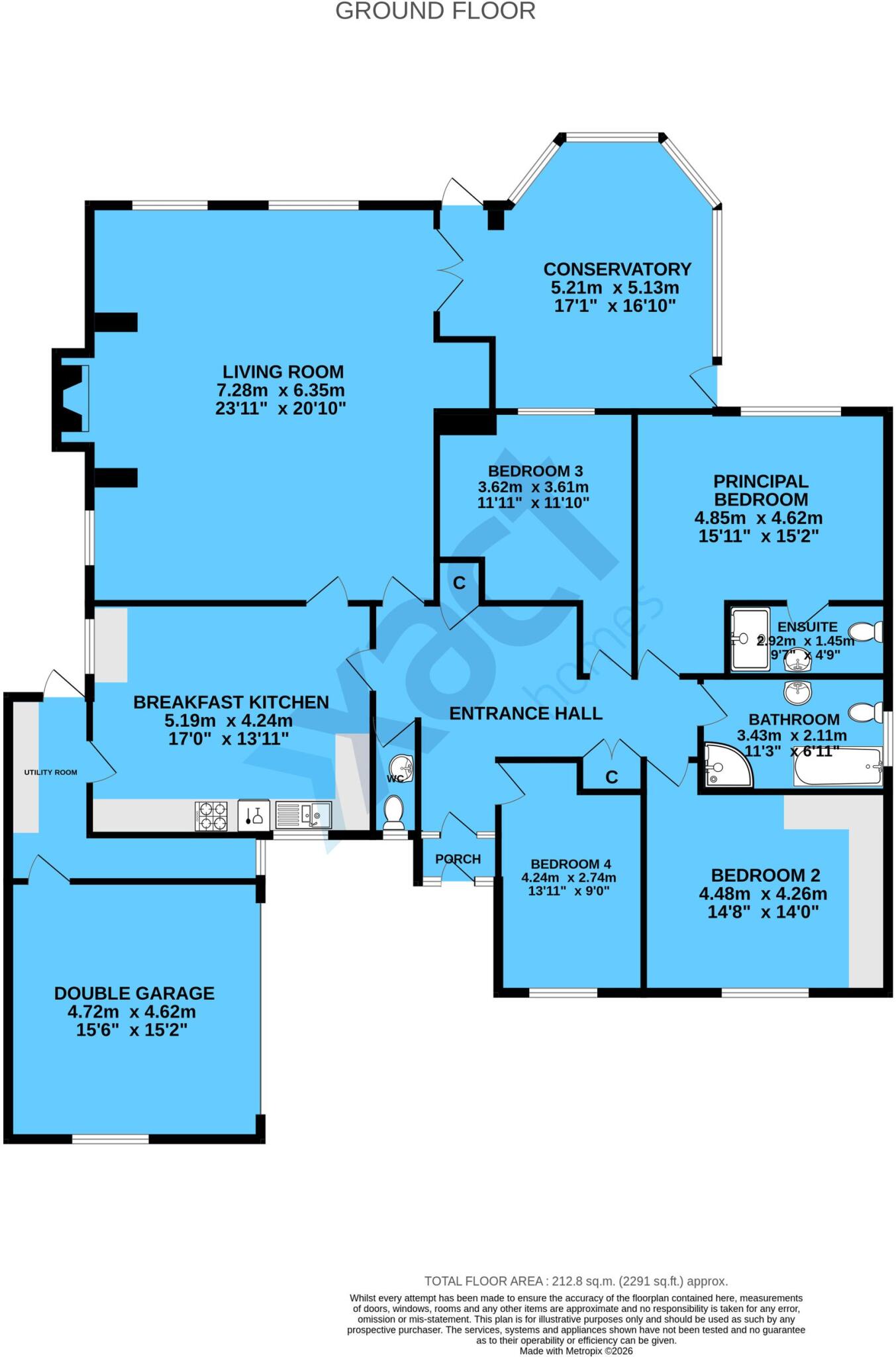 Tudor Close, Balsall Common, CV7 floorplan