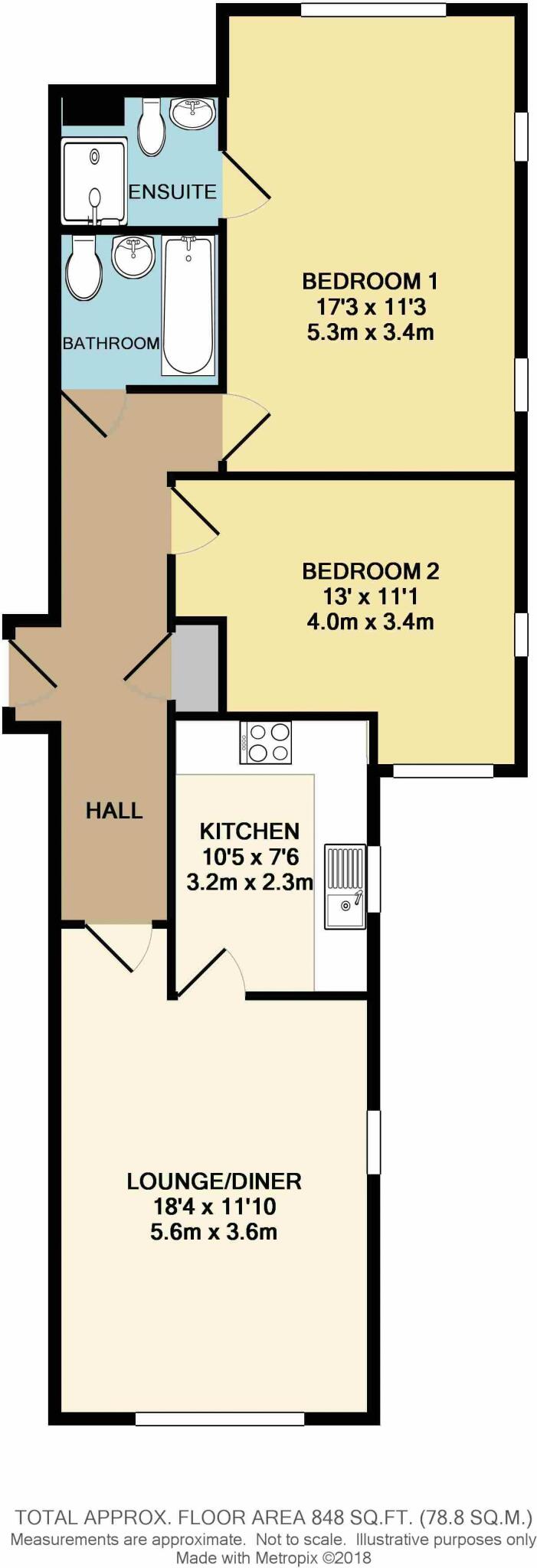 Woodcote Valley Road, West Purley floorplan