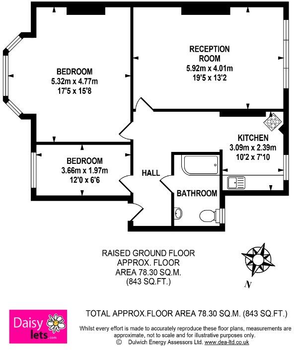 Breakspears Road, Brockley, London, SE4 floorplan