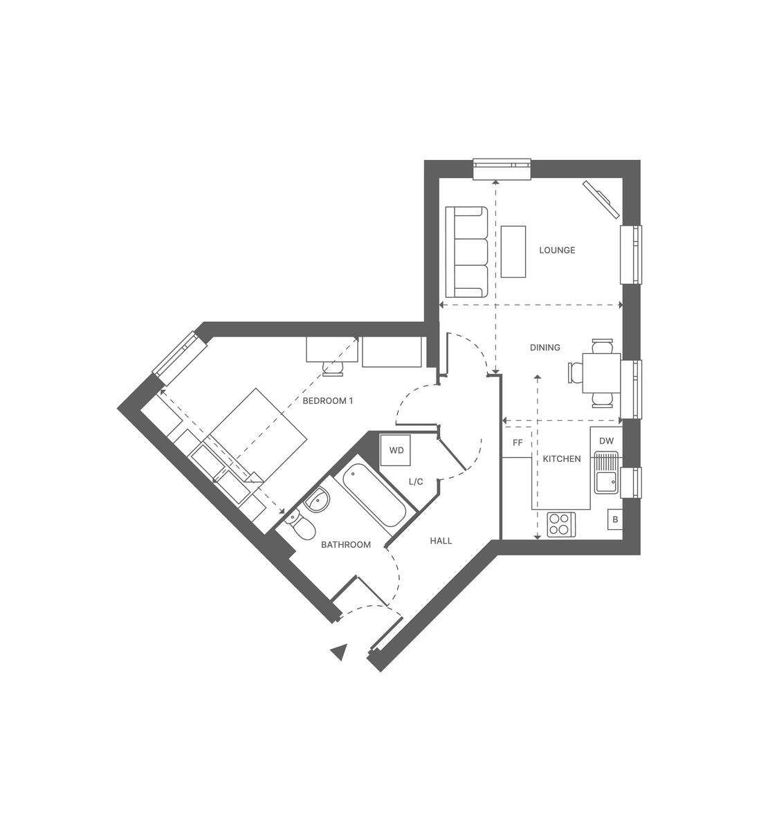 The Juniper, Aylesbury floorplan