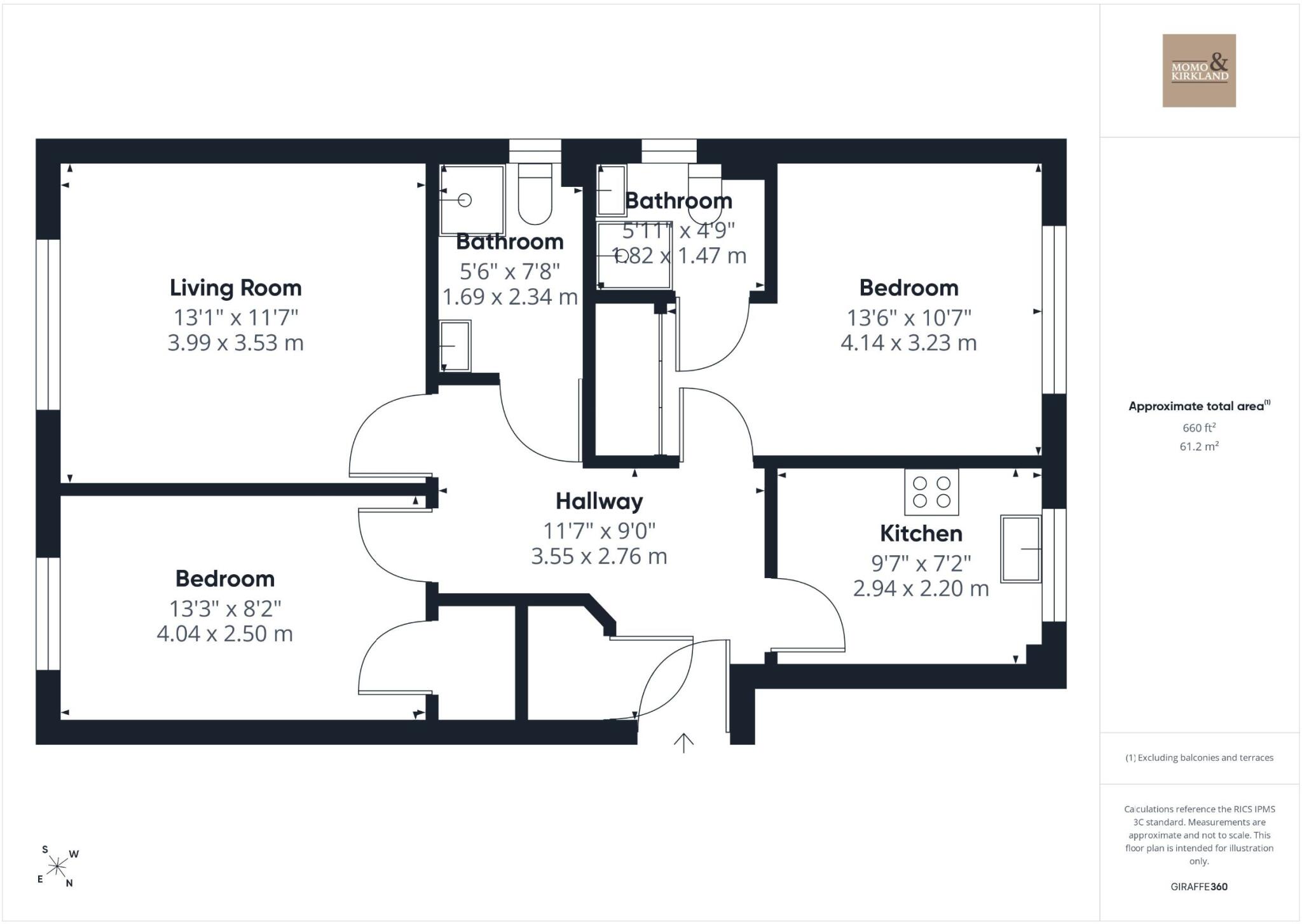Warren Court, Warren Road, Hamilton floorplan