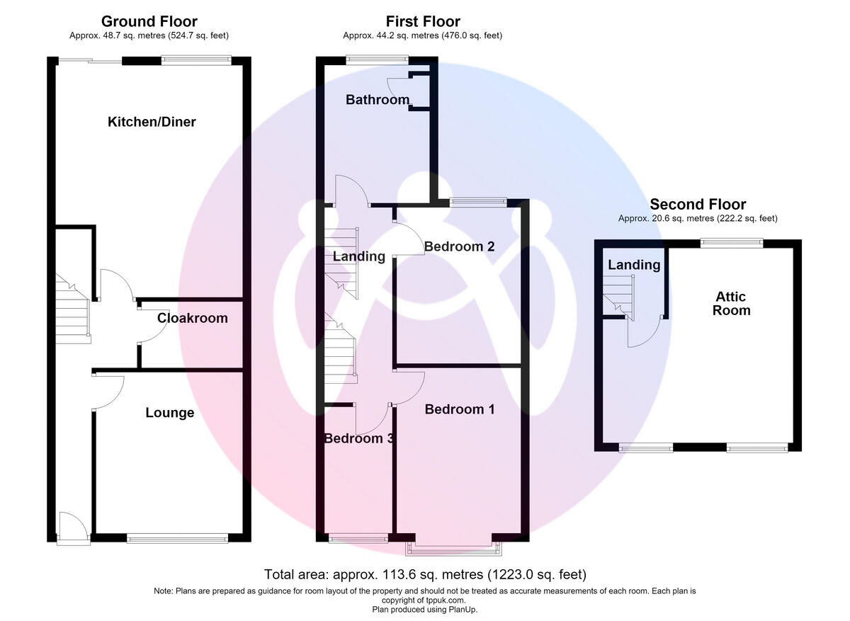 Tyddyn Waen Terrace, Llangoed, Anglesey, LL58 floorplan