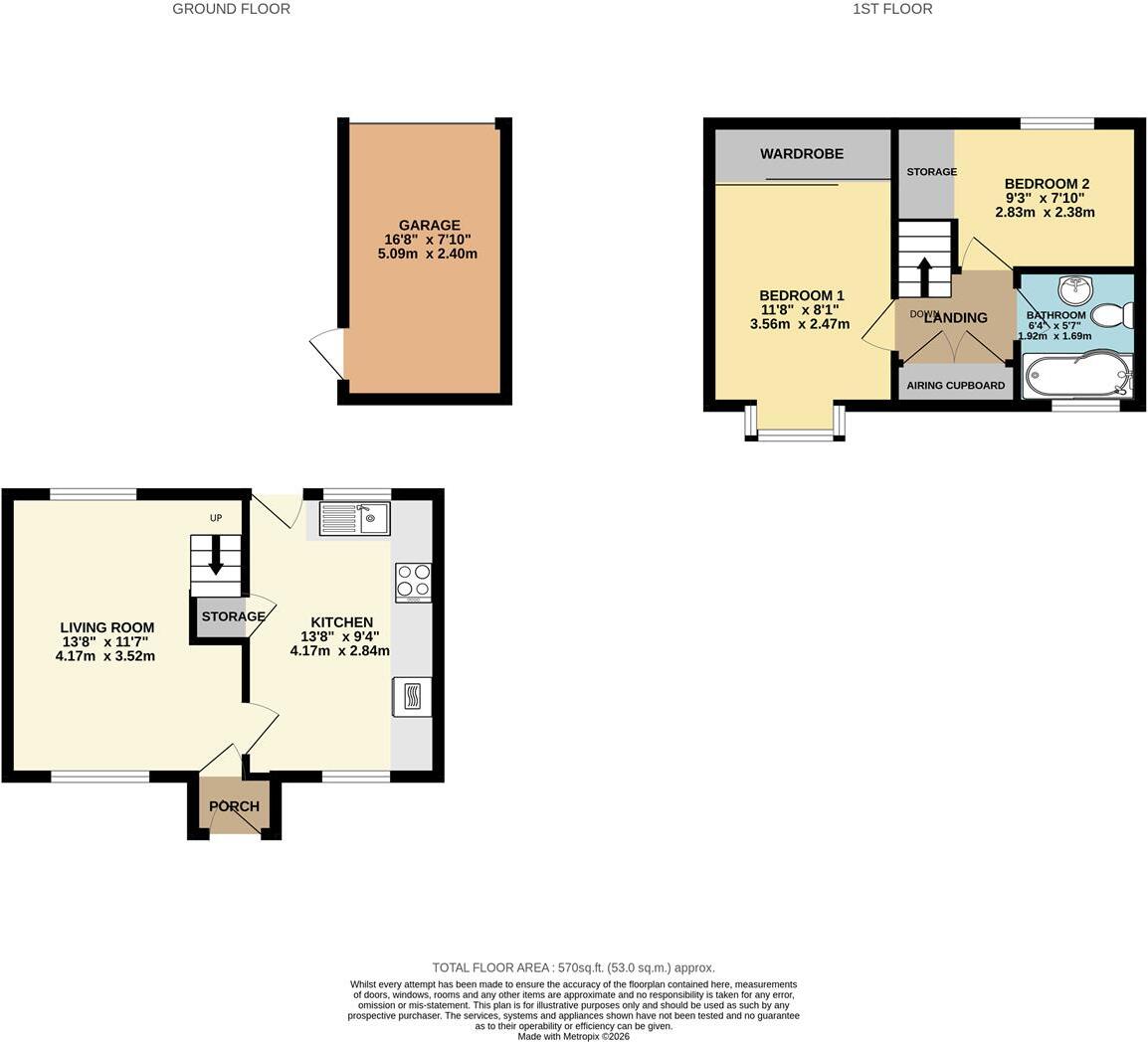 Ecton Walk, Old Catton floorplan