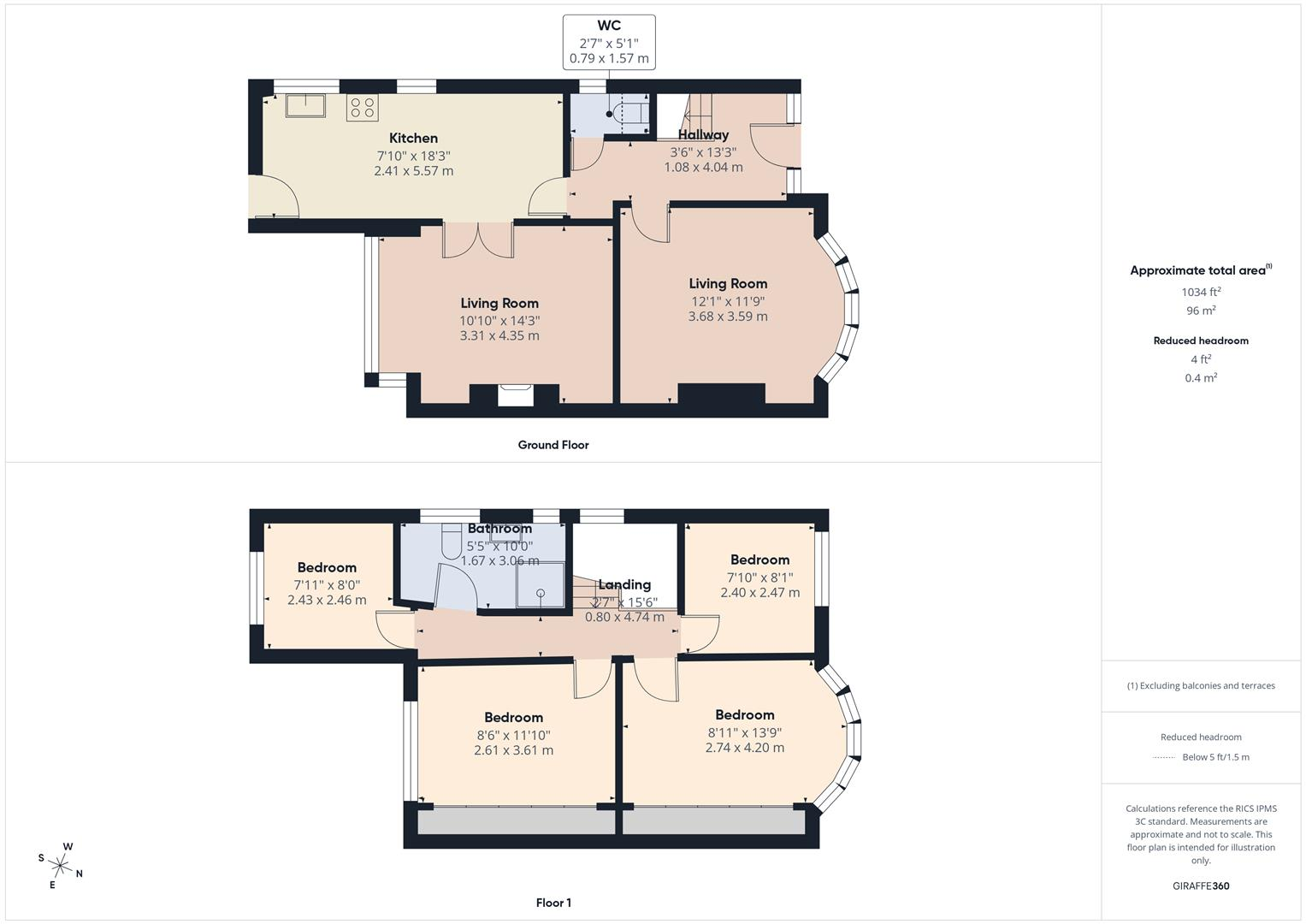 West End Road, Morecambe floorplan