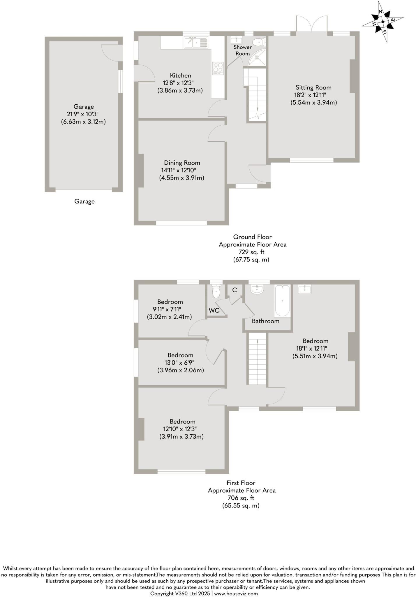 A Superb Four-Bedroom Home in Norwich. floorplan