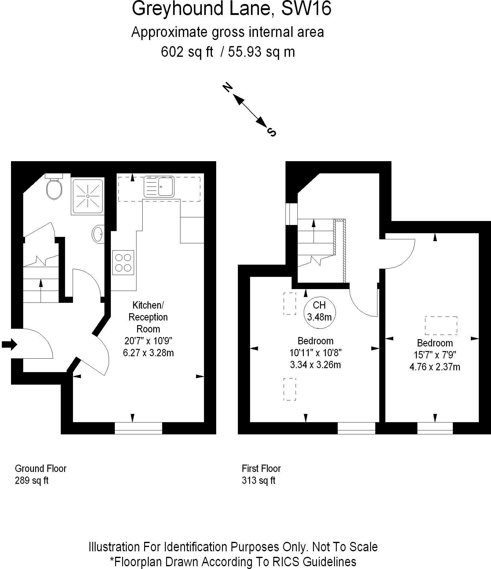 Greyhound Lane, Streatham, SW16 floorplan