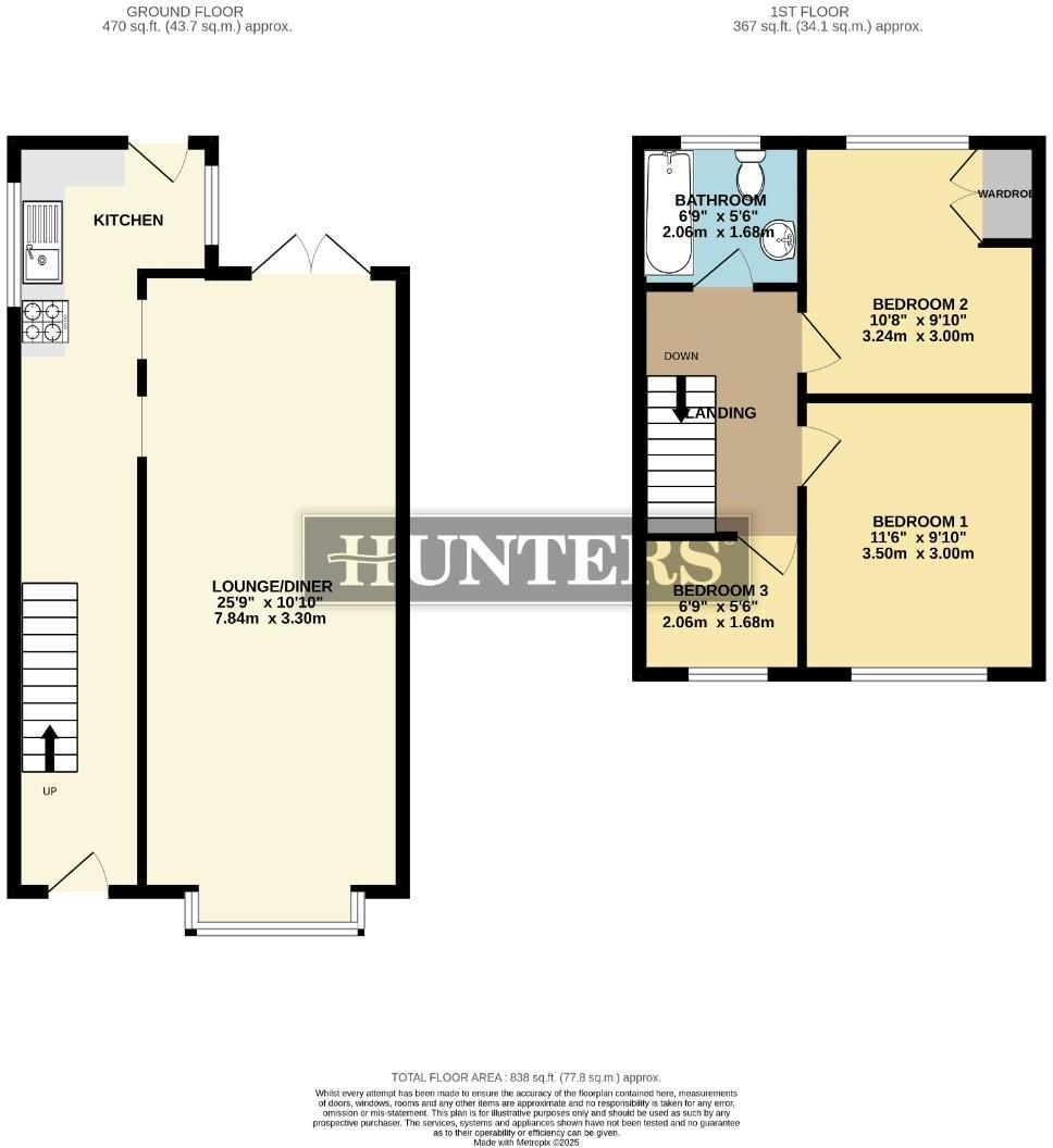Brandon Road, Scunthorpe floorplan