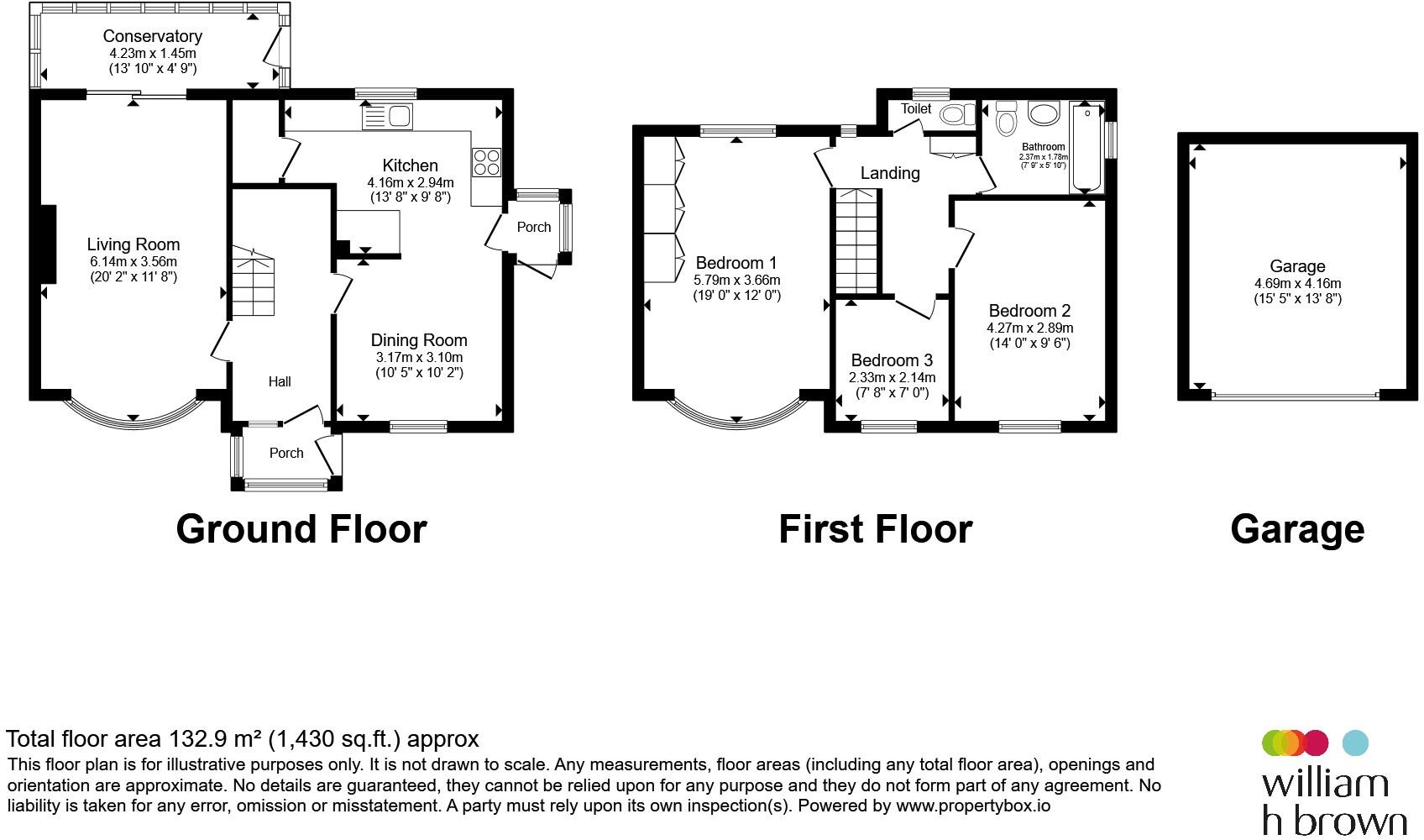 Allerton Grange Vale, Leeds floorplan