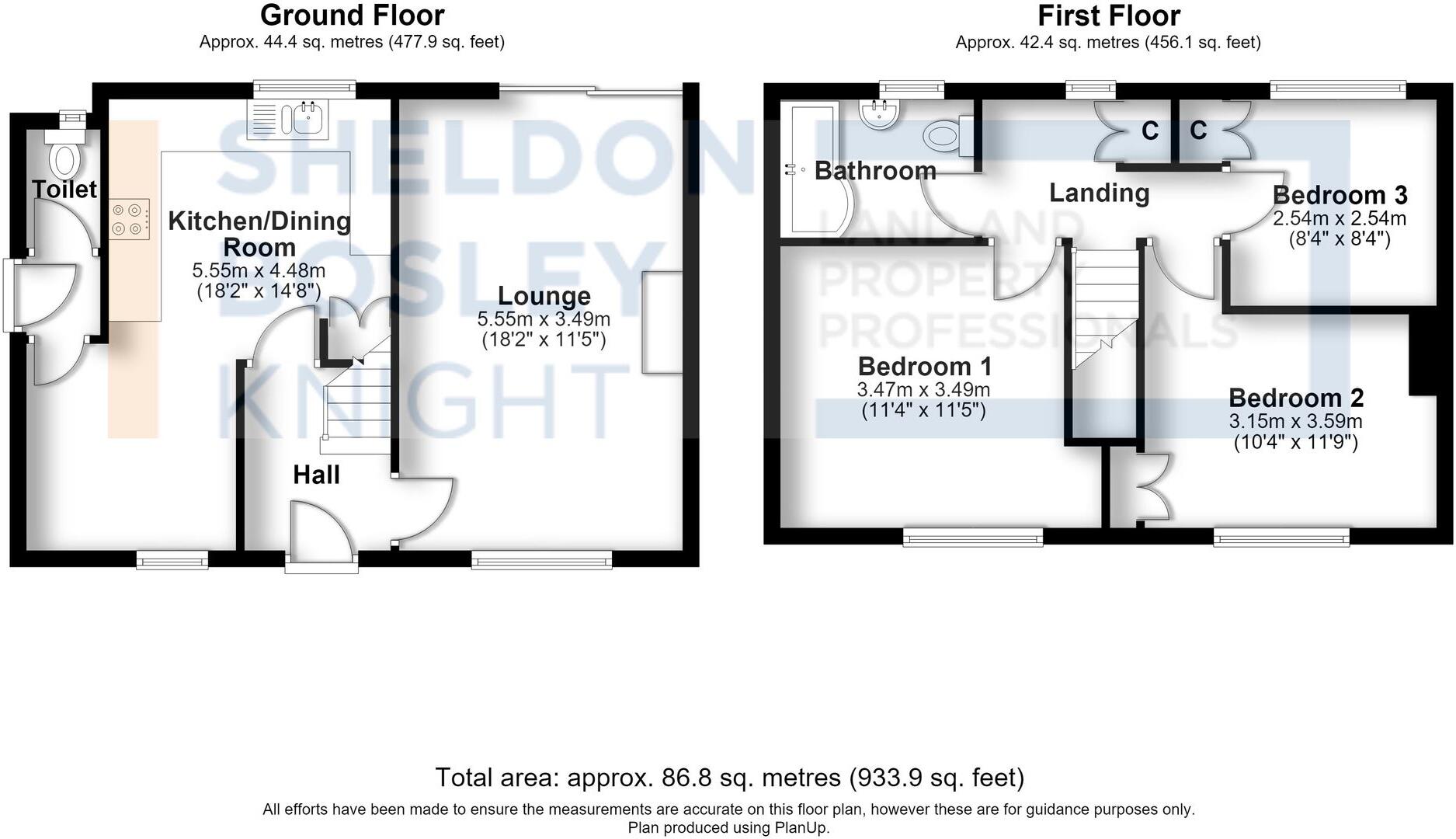 Anne Crescent, Evesham, WR11 floorplan