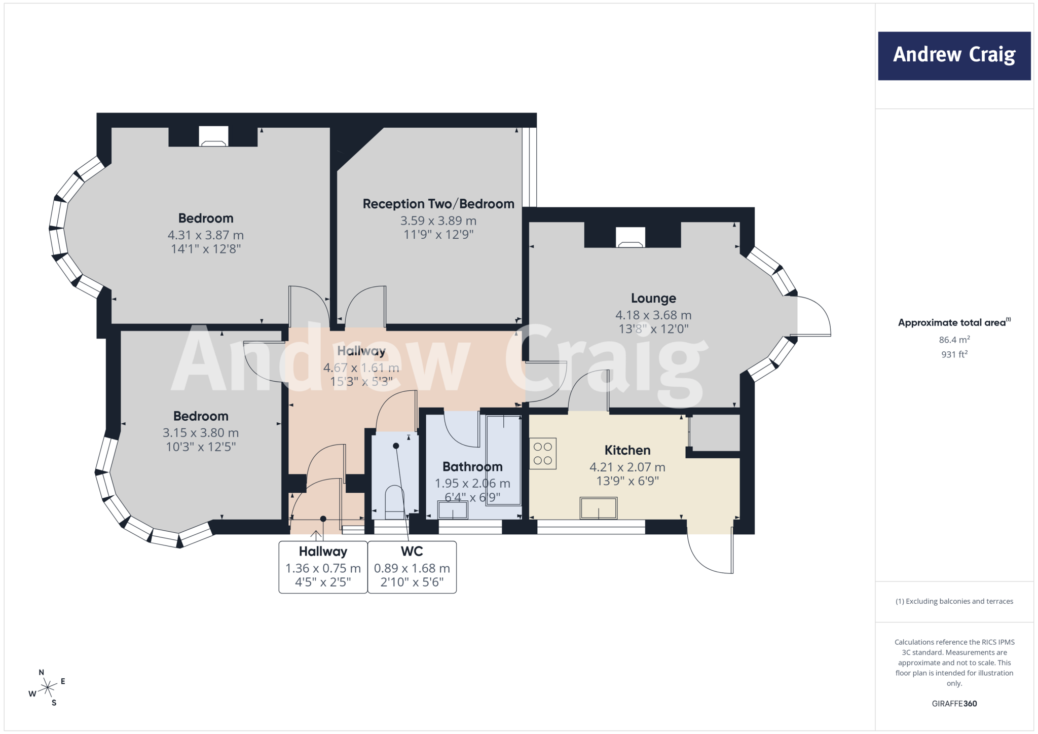 St Nicholas Avenue, Sunderland floorplan