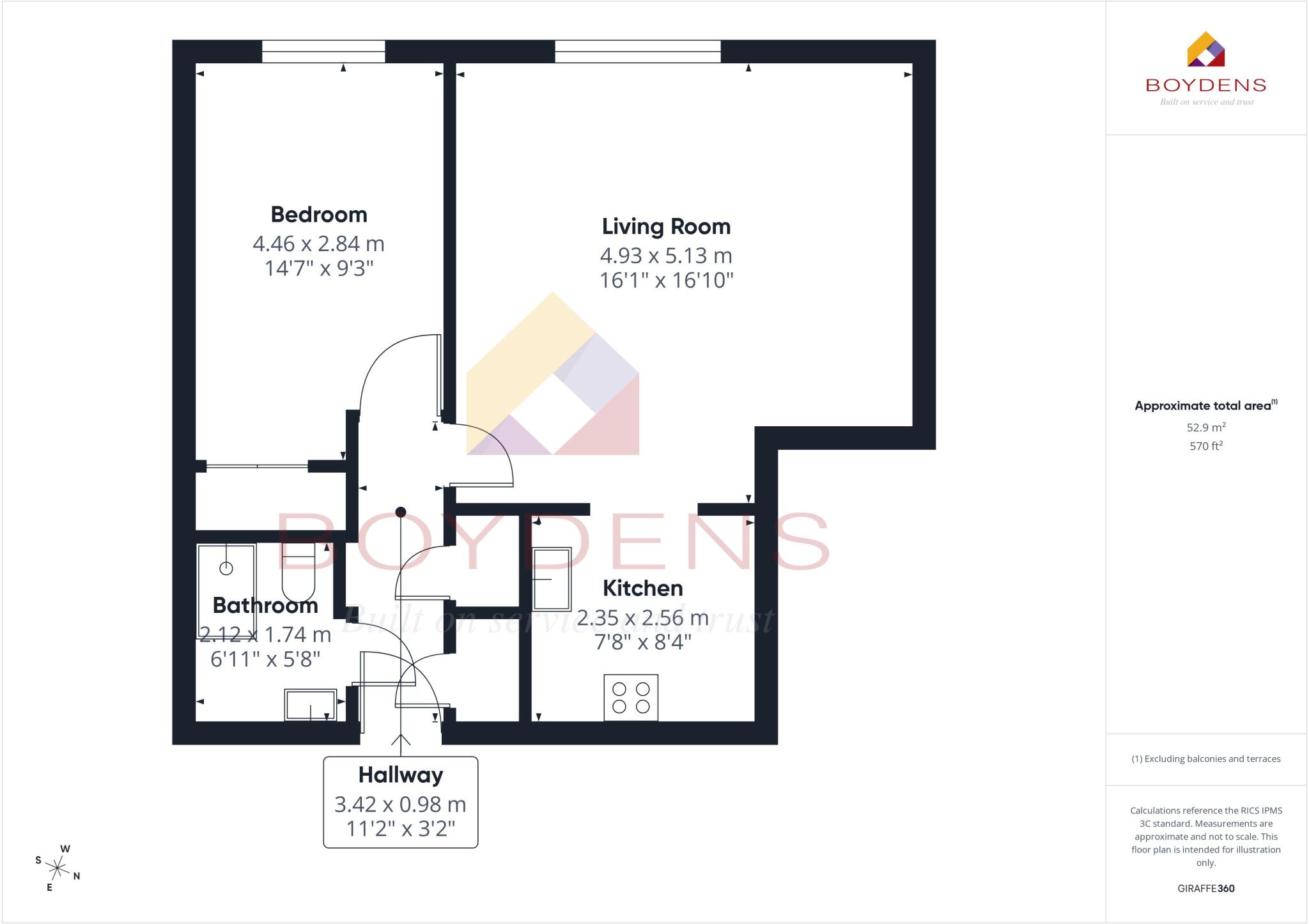 Maldon Court, Maldon Road, Colchester floorplan