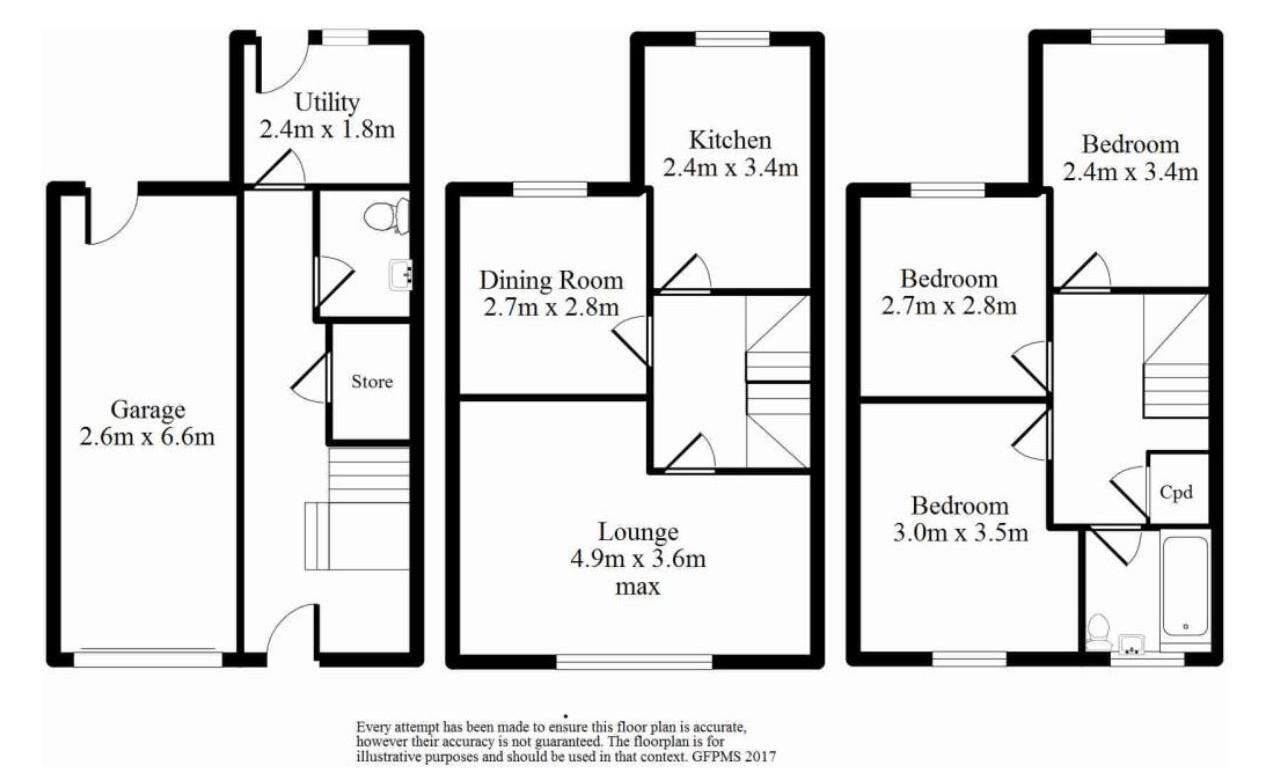 2, Bittern Court, Bradford, BD6 3XA floorplan