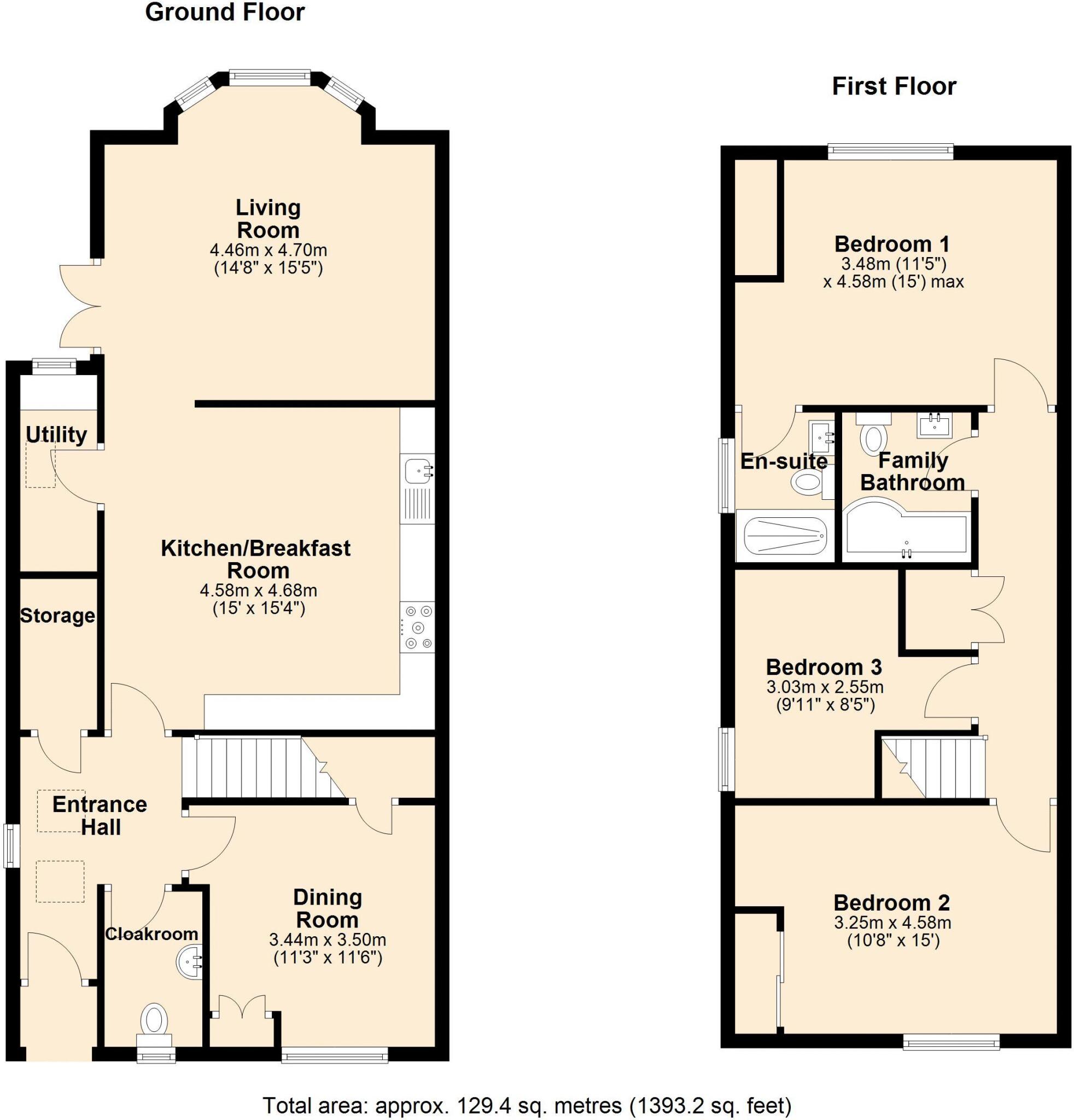 Grade II listed Family Home floorplan