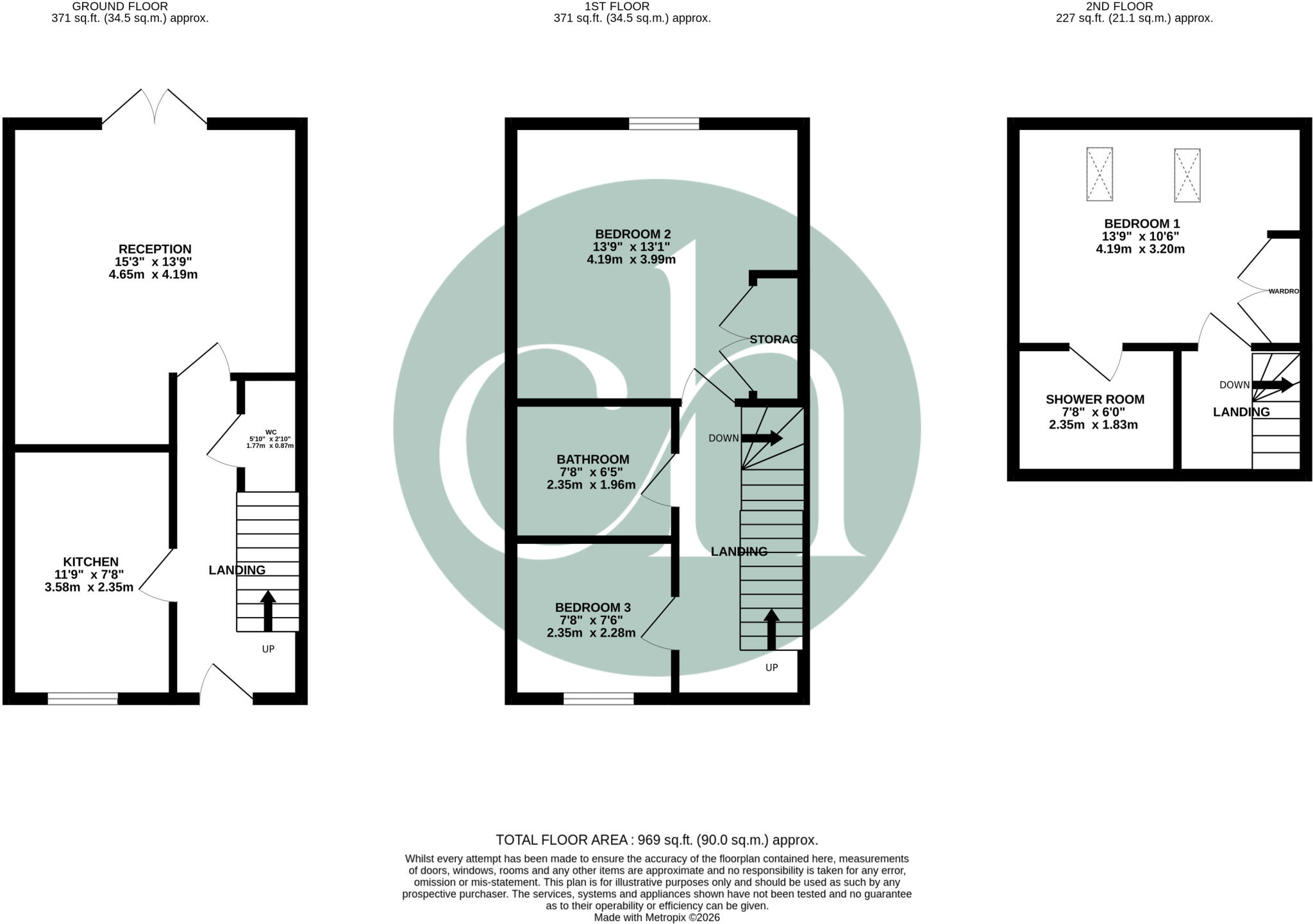 Pavilion Close, Town Centre, Swindon, SN1 floorplan