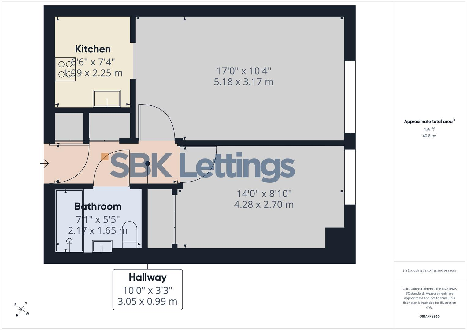 Coten End, Warwick, CV34 4XP floorplan