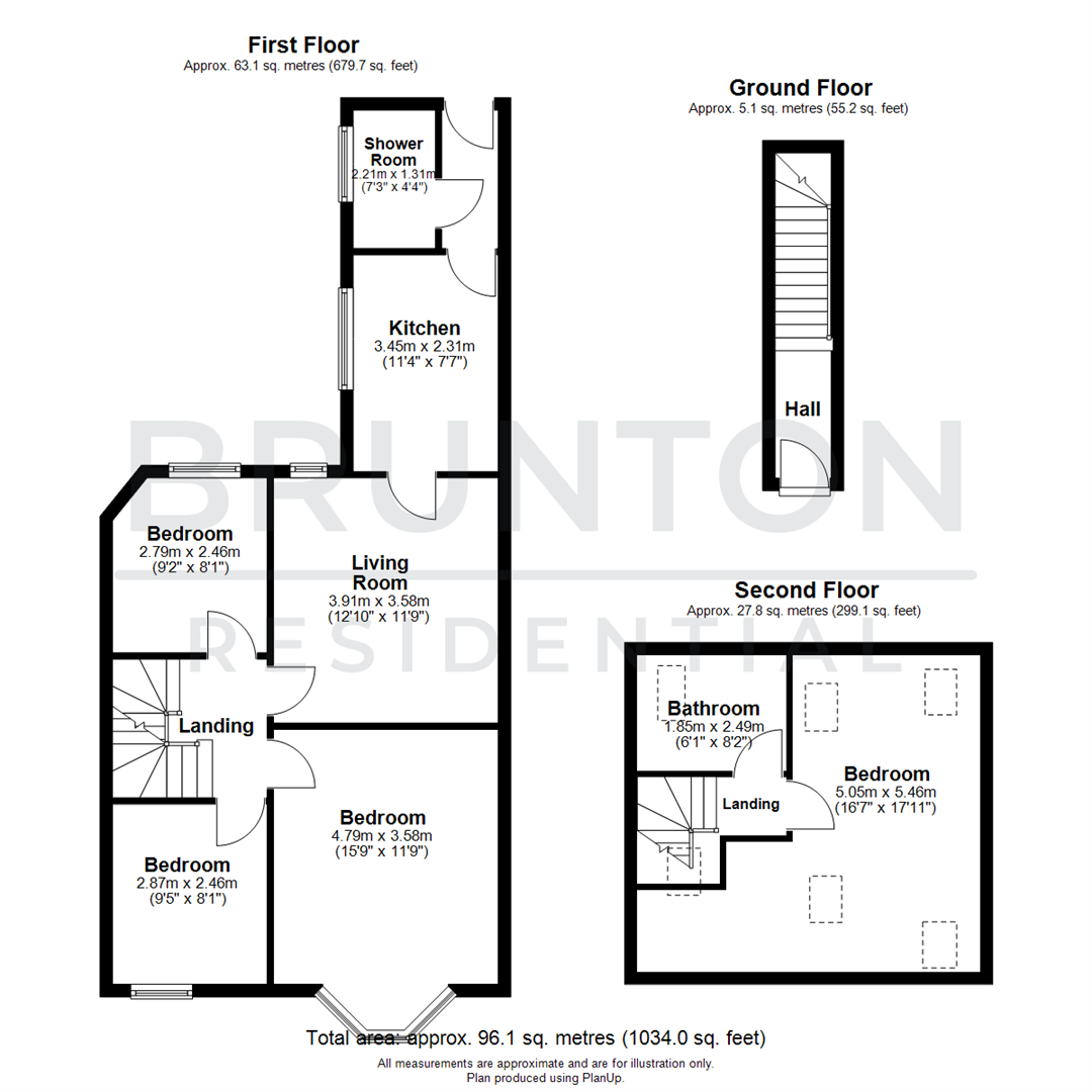 Meldon Terrace, Heaton, NE6 floorplan