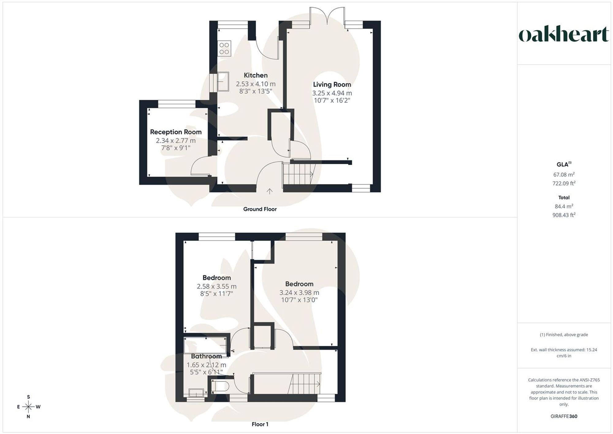 Sycamore Road, Great Cornard, CO10 floorplan