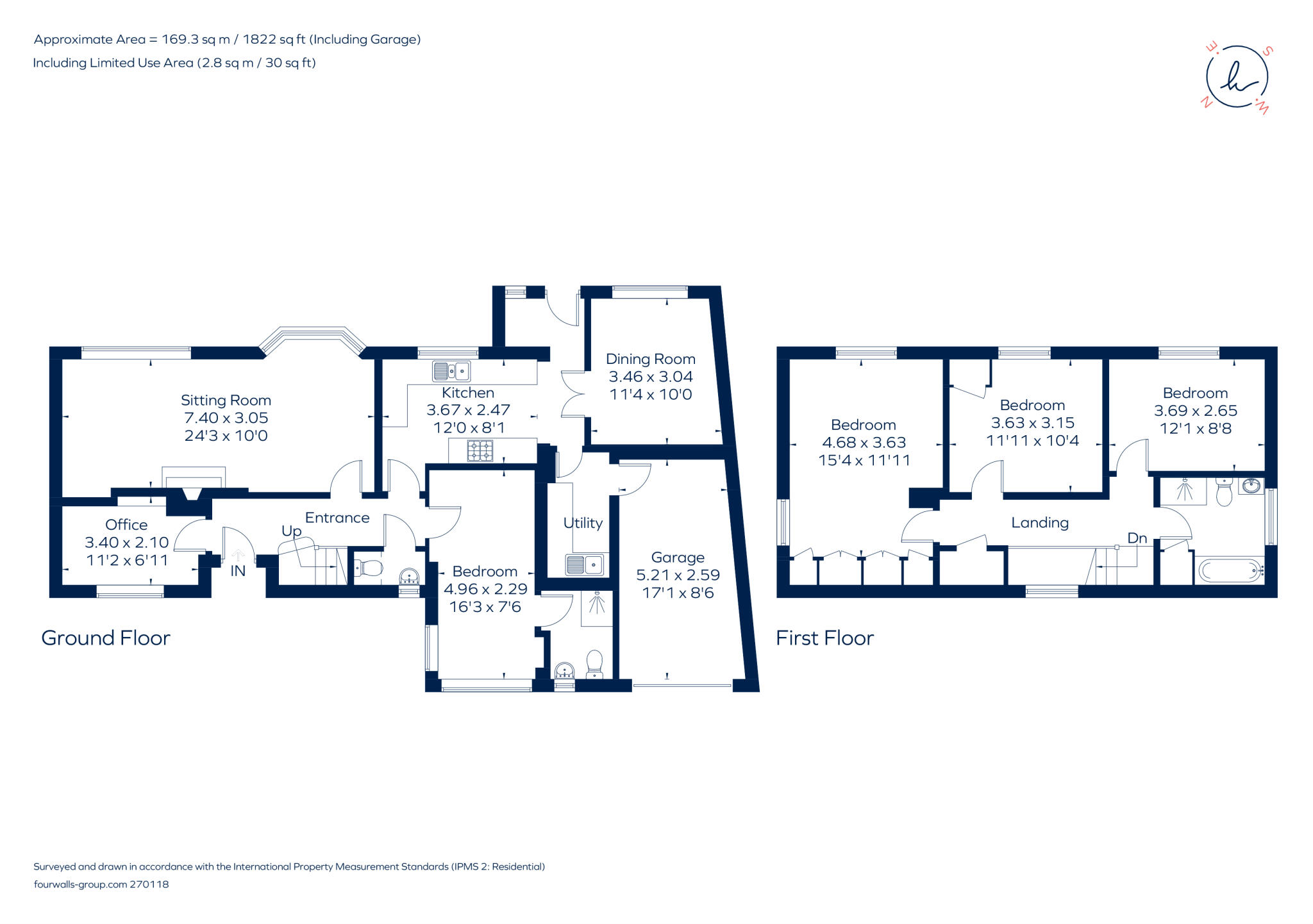 Walkwood Rise Beaconsfield HP9 floorplan