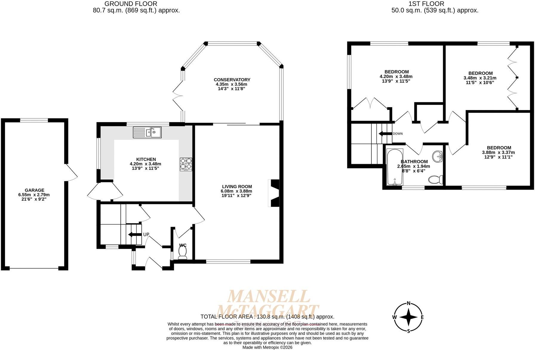 Three Bridges Road, Crawley, RH10 floorplan