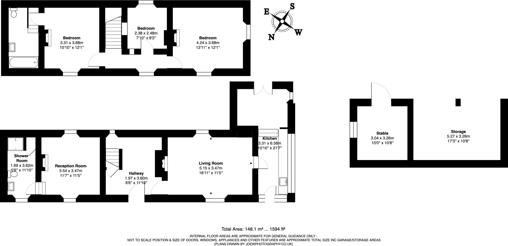 Batch Farm, Cockshutford, Craven Arms, Shropshire floorplan