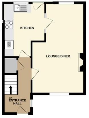 Robinson Close, Newark, Nottinghamshire floorplan