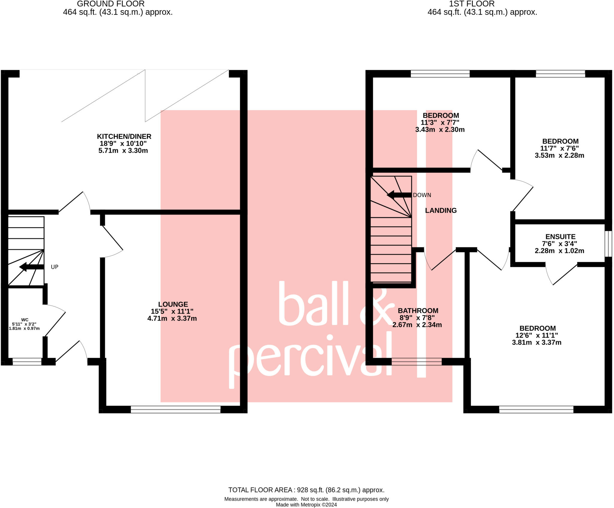 Brickfield Way, Banks, Southport, Lancashire, PR9 floorplan