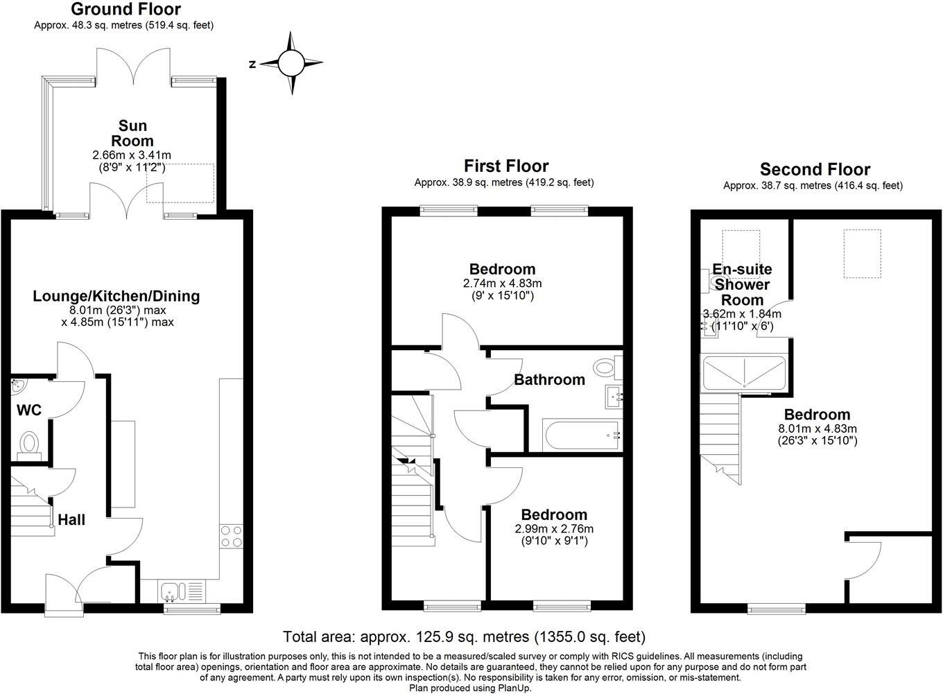 Kildare Close, Hall Green floorplan