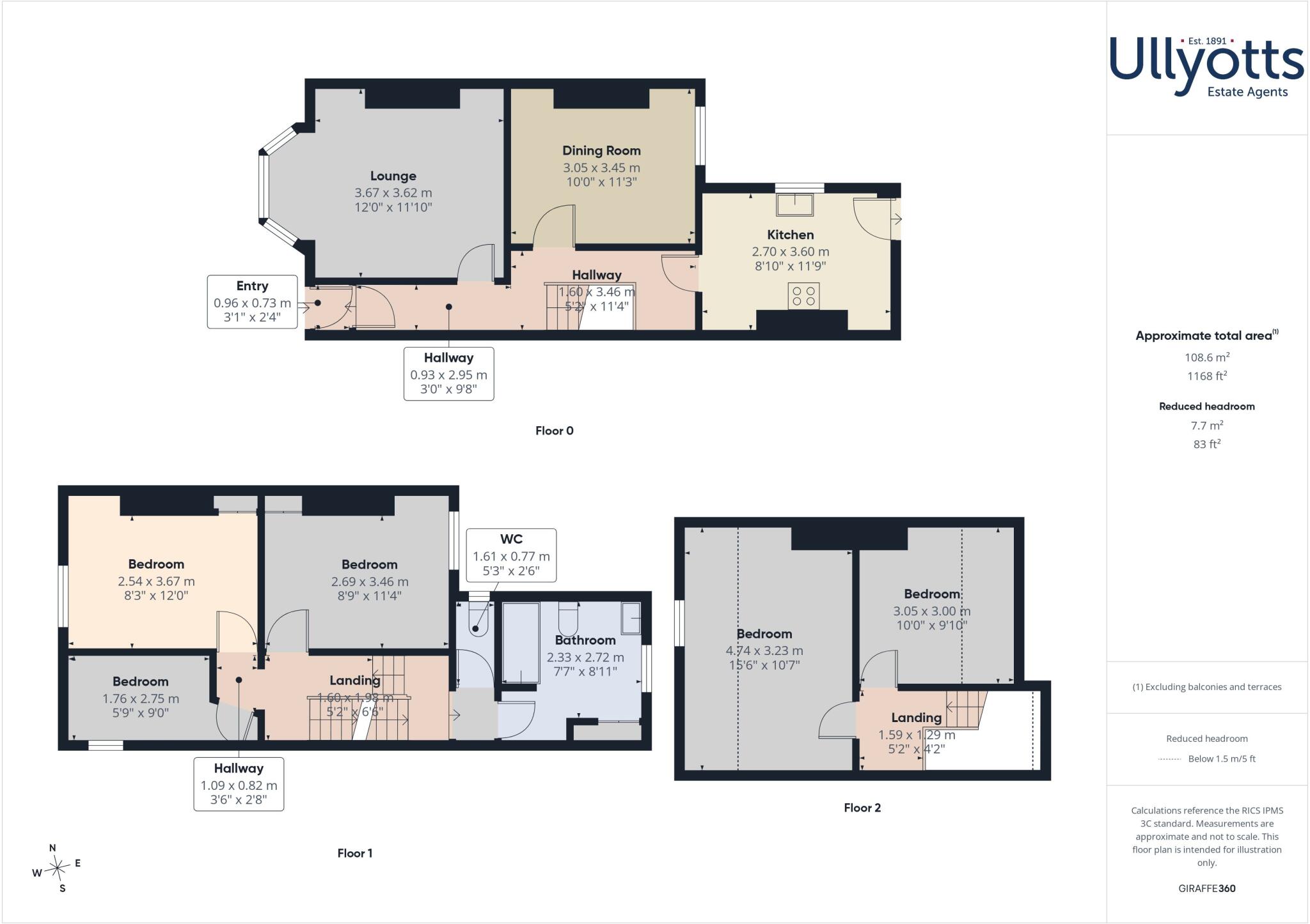 Holyrood Avenue, Bridlington floorplan