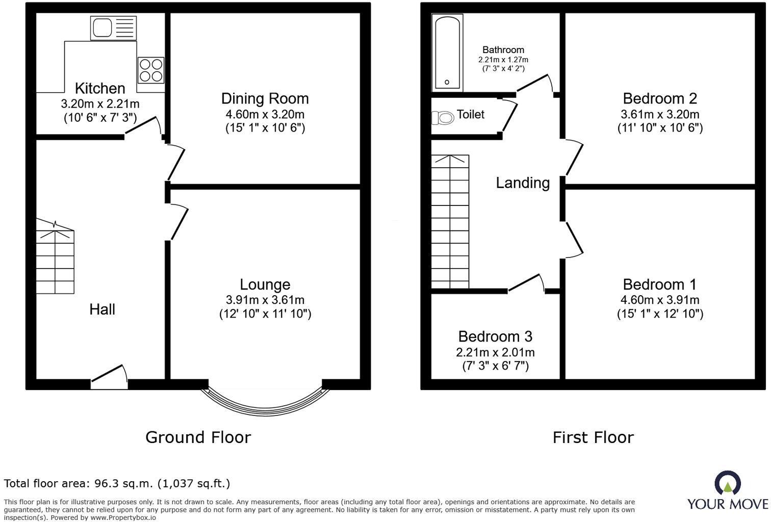 Firshill Avenue, Sheffield, S4 floorplan