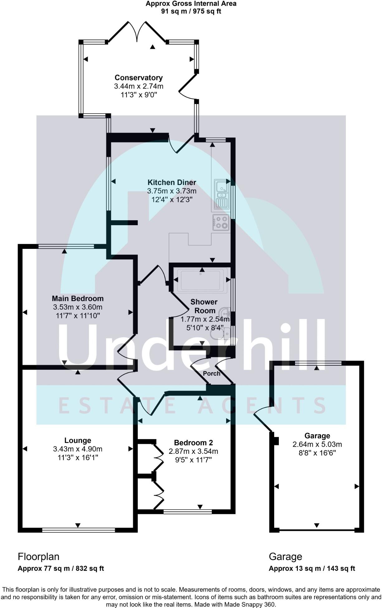 Woolsery Avenue, Exeter floorplan