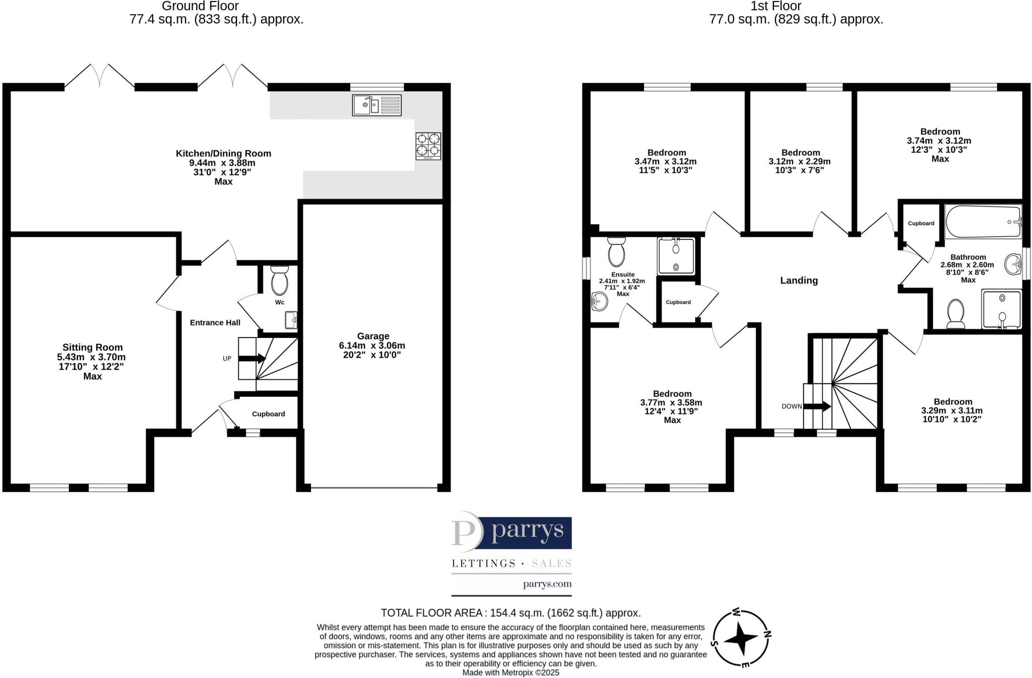 Llantilio Pertholey, Abergavenny floorplan