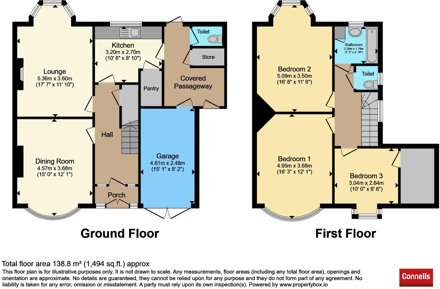 Copt Oak Road, Narborough, Leicester floorplan