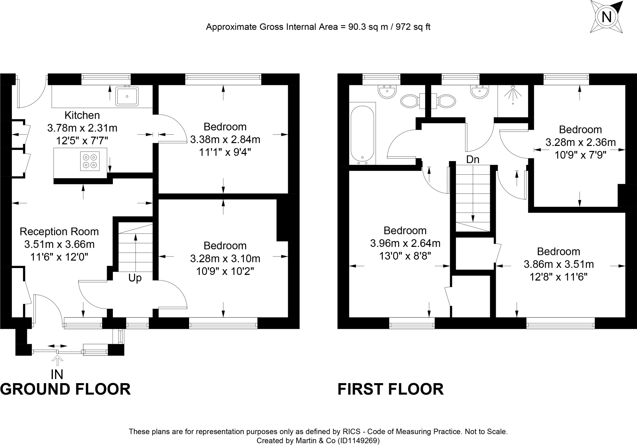 Shepherds Road, Winchester floorplan