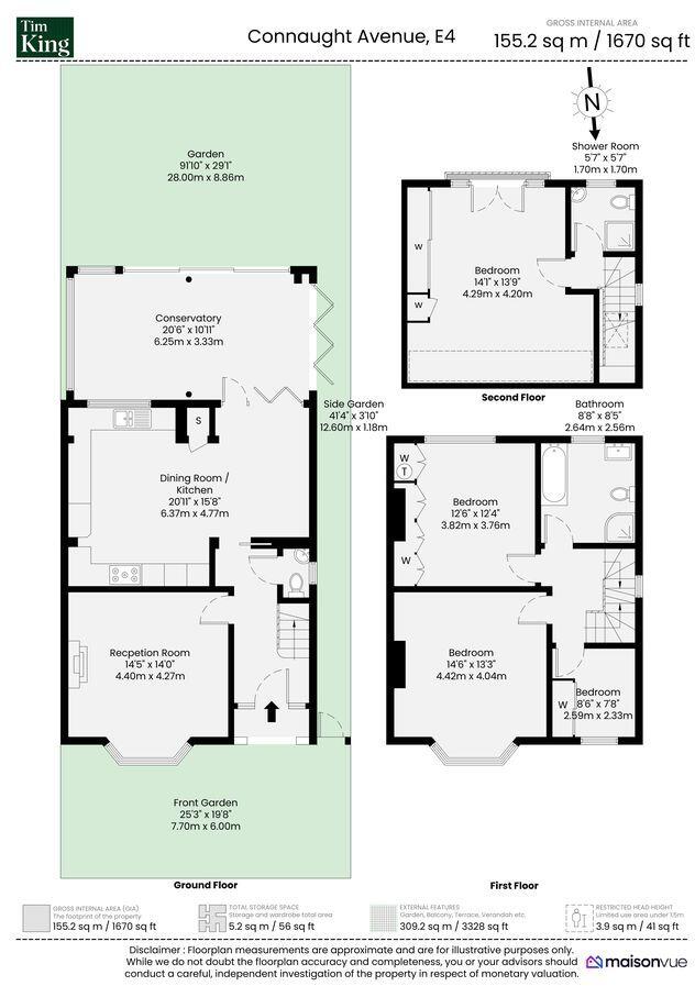 Connaught Avenue, North Chingford, E4 floorplan