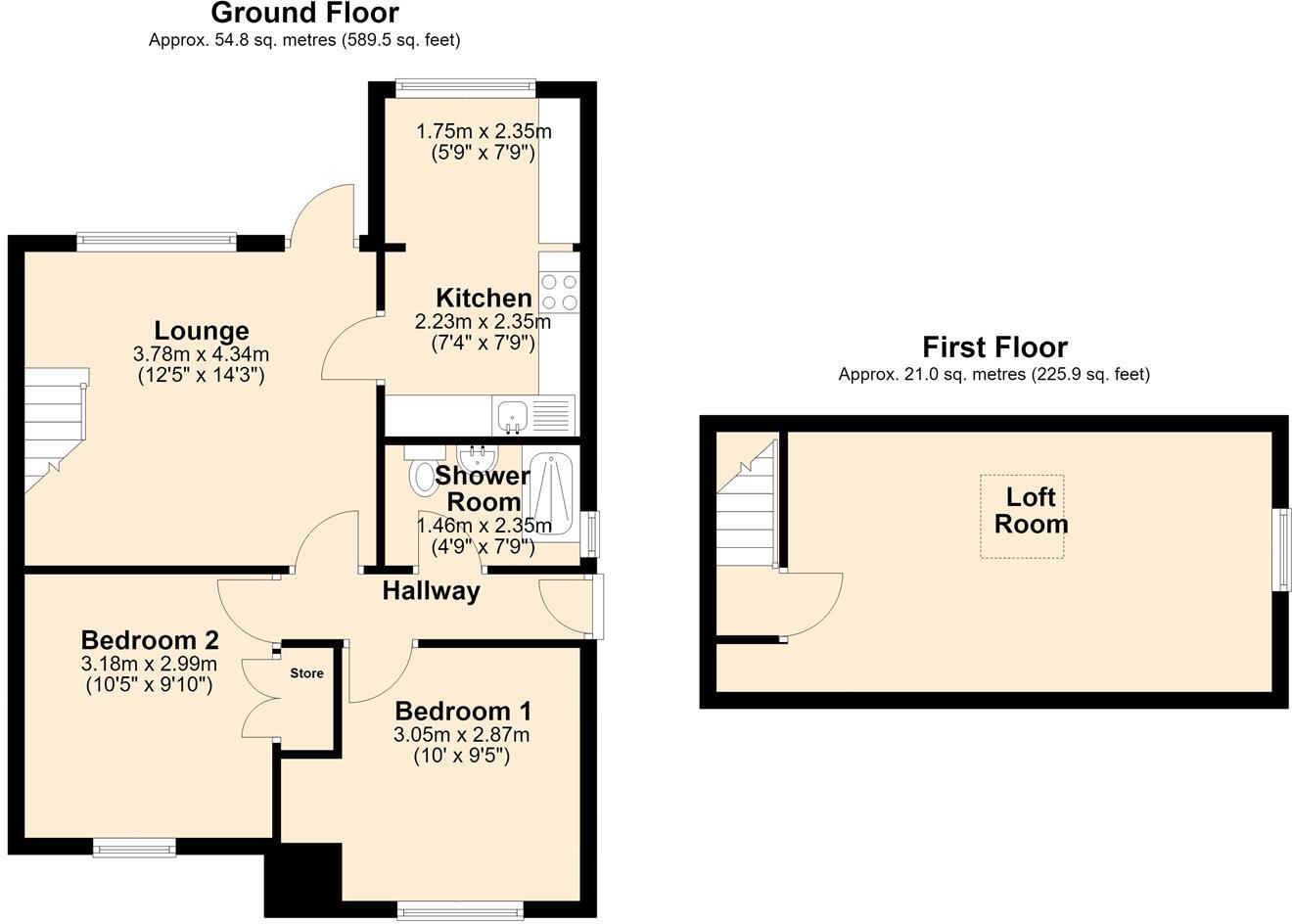 Cheryl Drive, Thornton Cleveleys floorplan