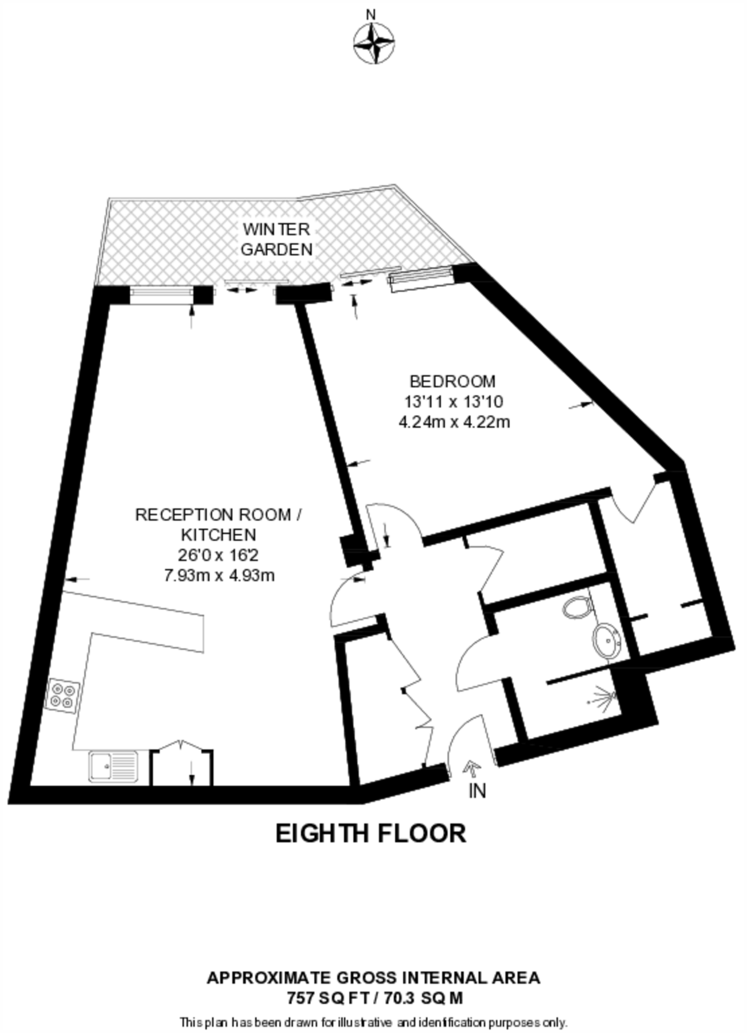 Falcon Wharf, SW11, Battersea, London, SW11 floorplan