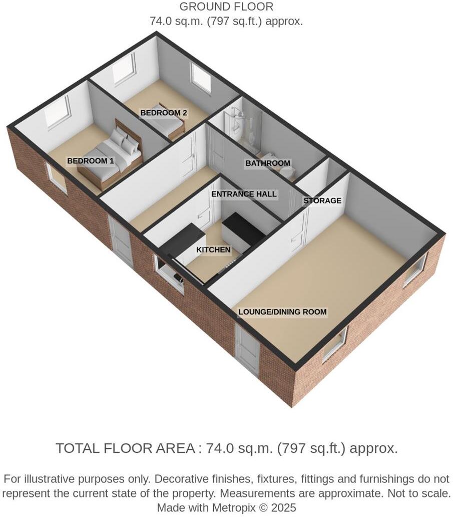 The Royal Naval Hospital, Great Yarmouth floorplan