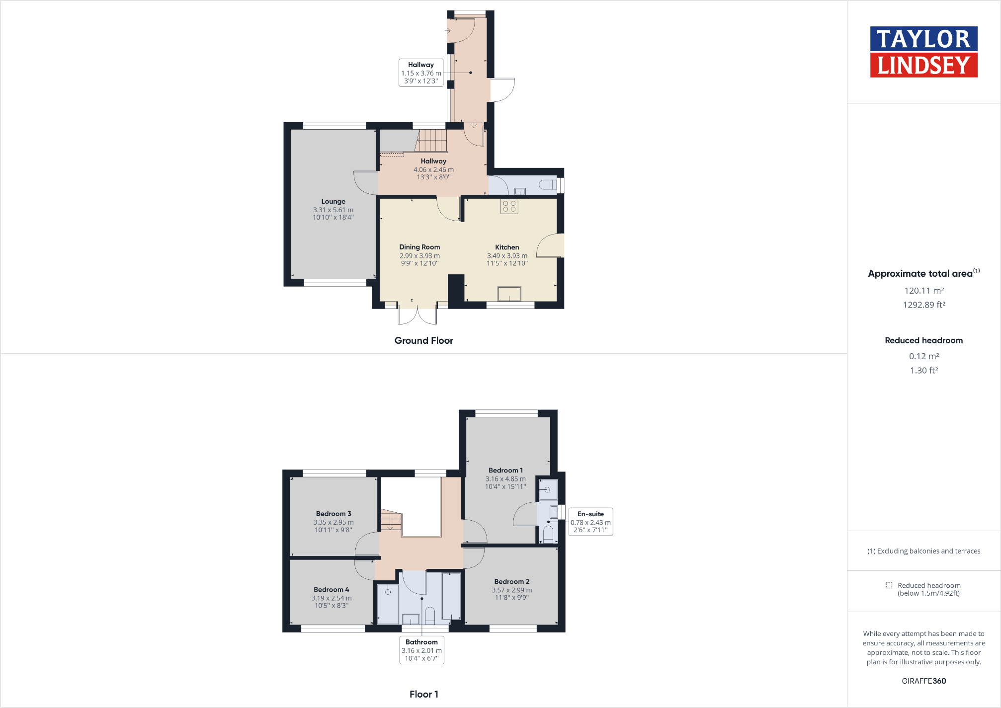 Nursery Grove, Lincoln, Lincolnshire, LN2 floorplan