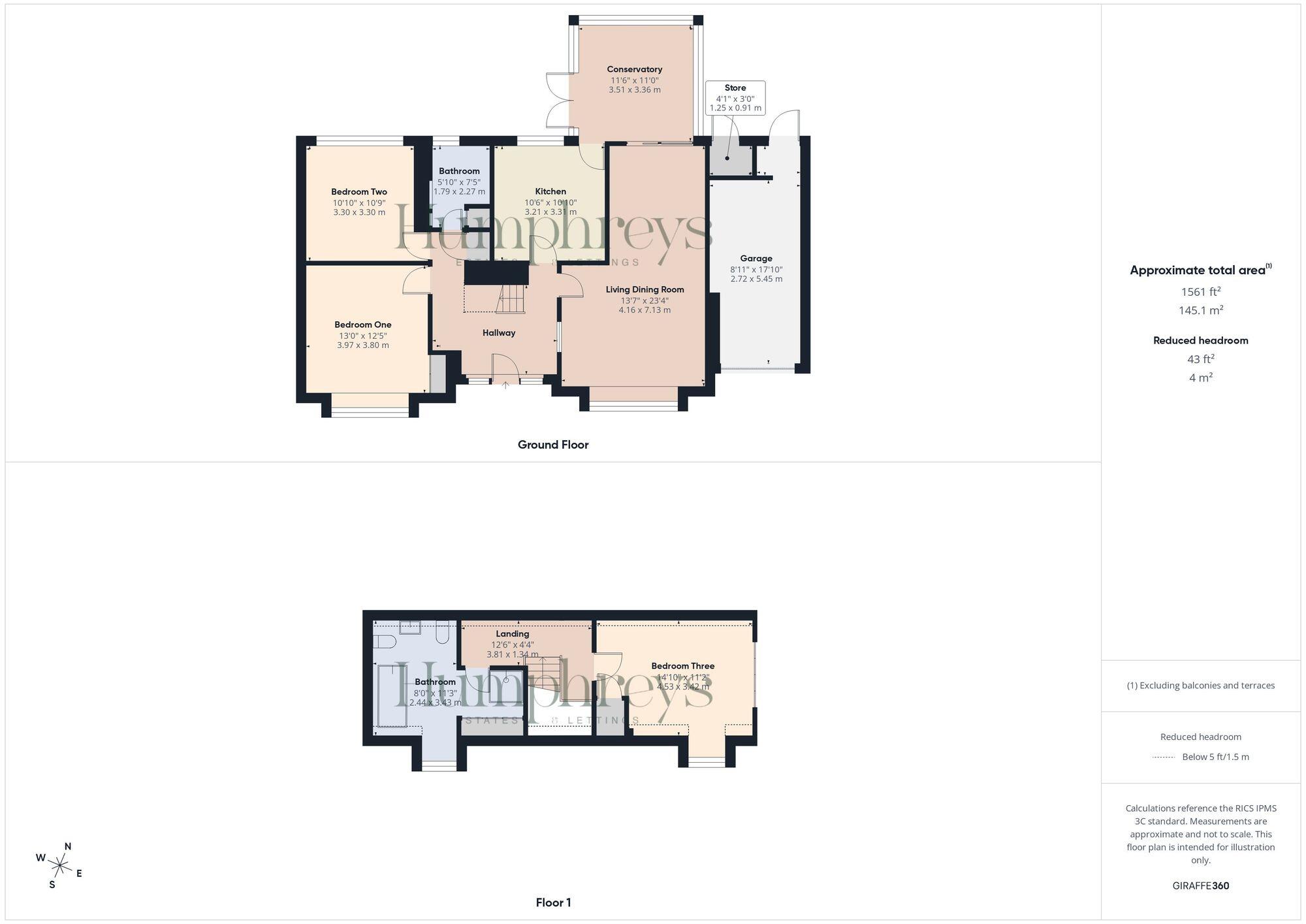 Weston Grove, Upton, CH2 floorplan