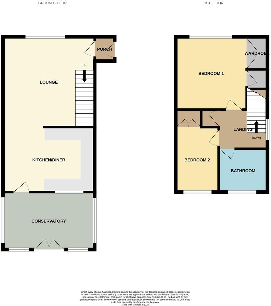 Alder Close, Baldock floorplan