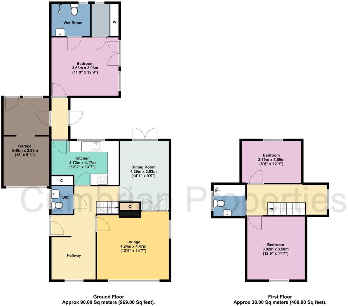 Wootton Way, Carlisle floorplan