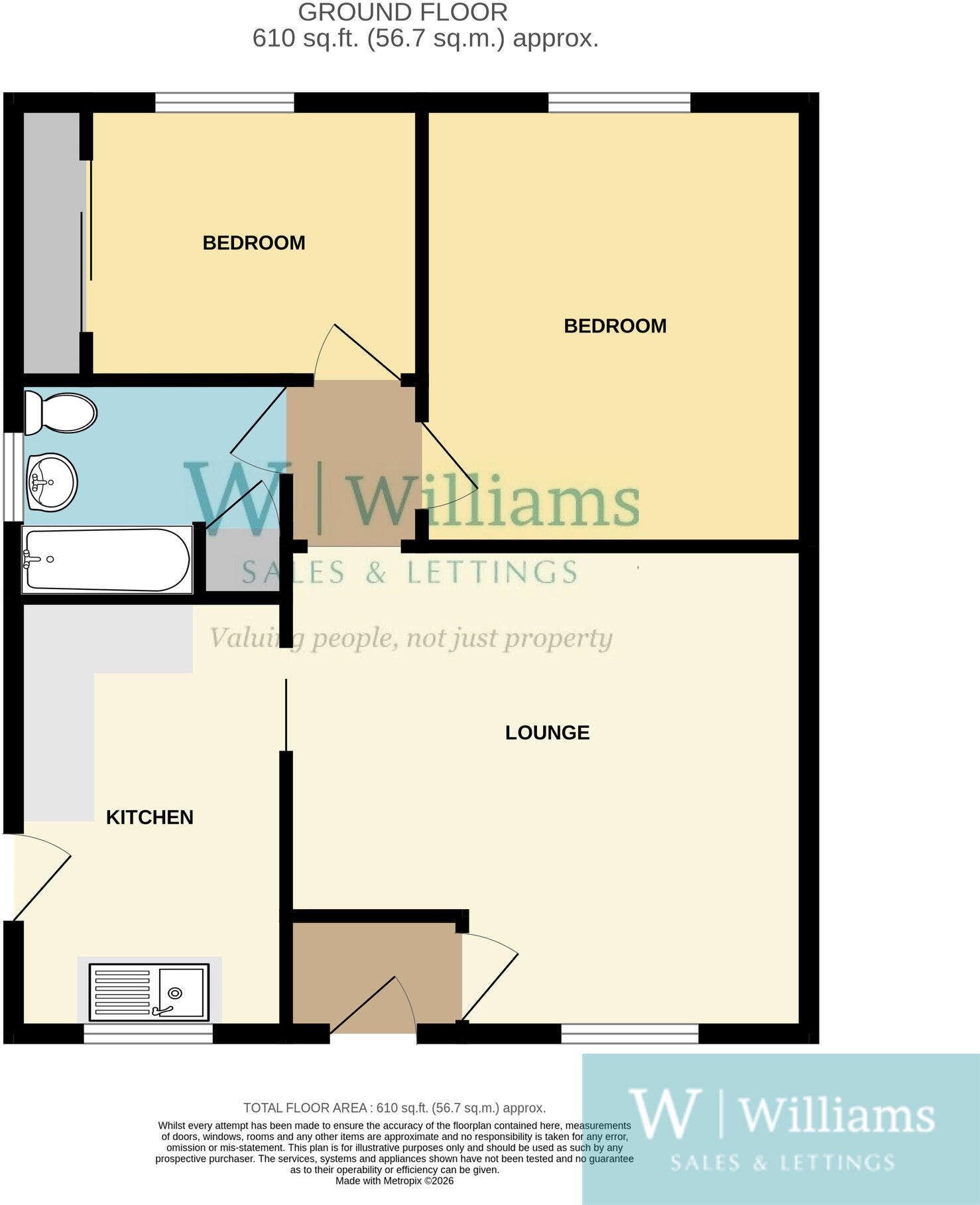 Rectory Drive, Wootton Bridge, Ryde floorplan