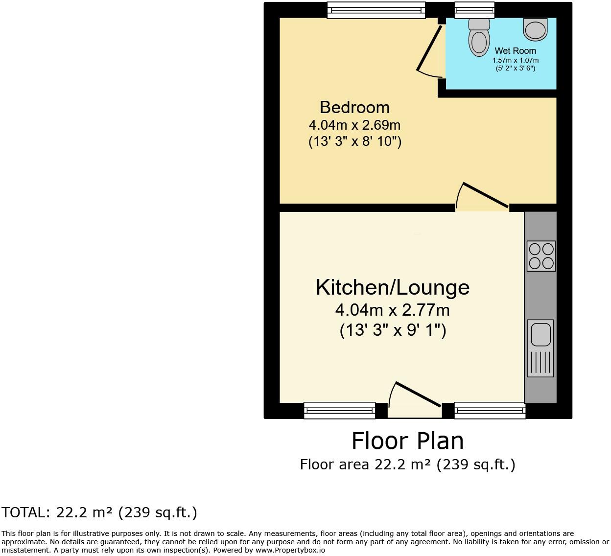 Boxers Lane, Niton, Ventnor floorplan