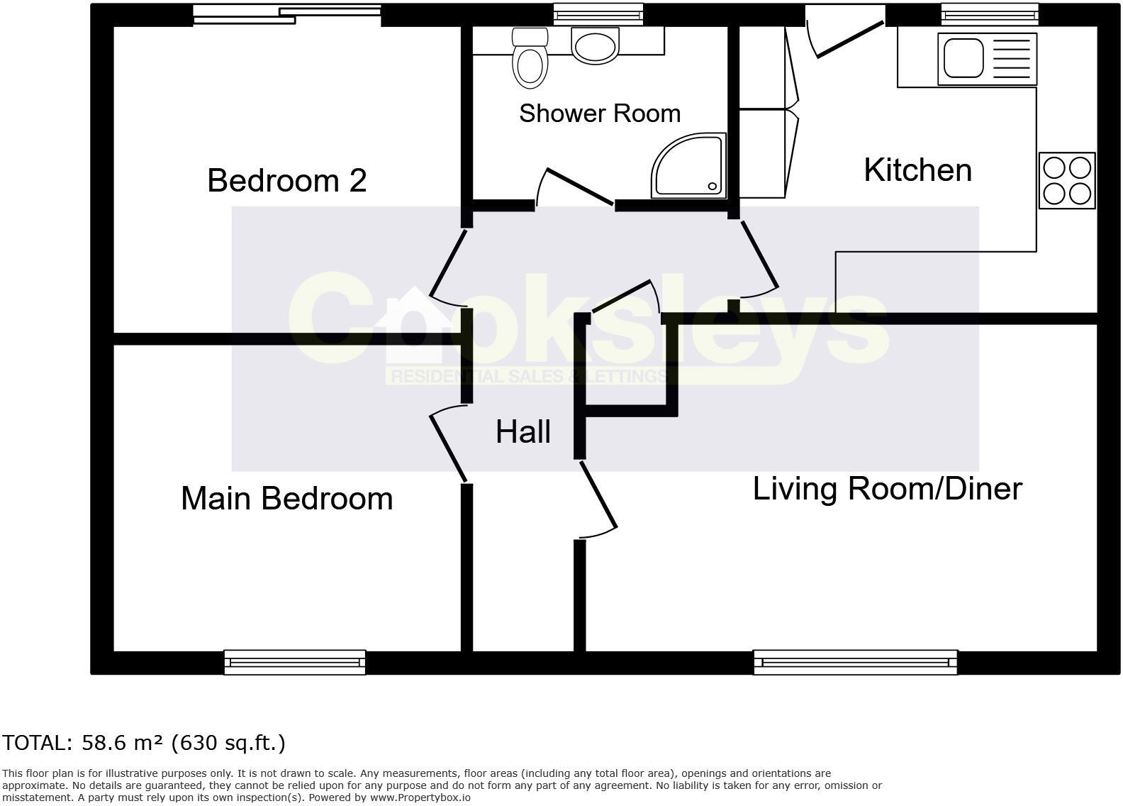 Bodley Close floorplan