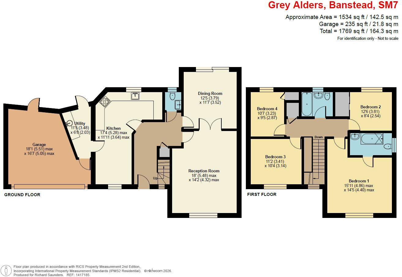 Grey Alders, Banstead floorplan